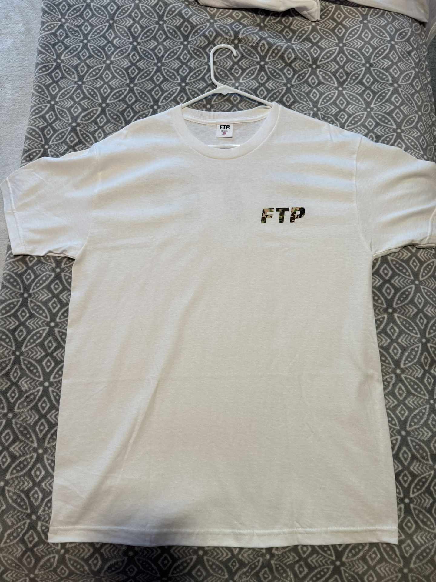 FTP Logo Shirt. Digital Camo