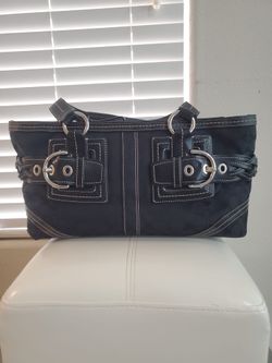 Authentic Vintage Coach Soho Signature Satchel