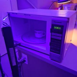 Microwave Panasonic inverter 1200 watt Stainless Steel Beauty! Works 💪 like new!