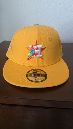 Houston Astros Fitted Hat - 7 1/8