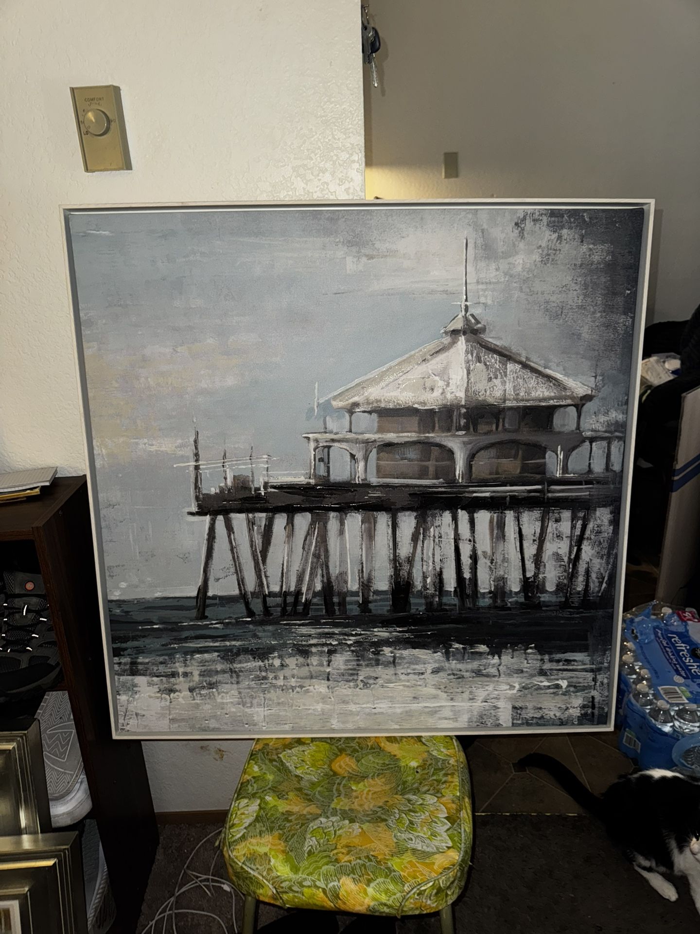 Large 37x36 Painting Canvas $10