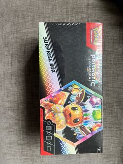 Pokémon prismatic evolutions surprise box