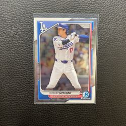 2024 Shohei Ohtani Bowman Chrome. Los Angeles Dodgers 