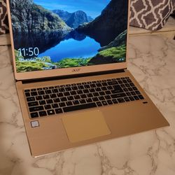 Acer Swift 3  15.6"  Laptop Luxury 😃 Gold i5 12GB+ 16GB Optane Booster  1TB HDD