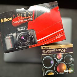 Nikon N6006 Film Camera & Lens