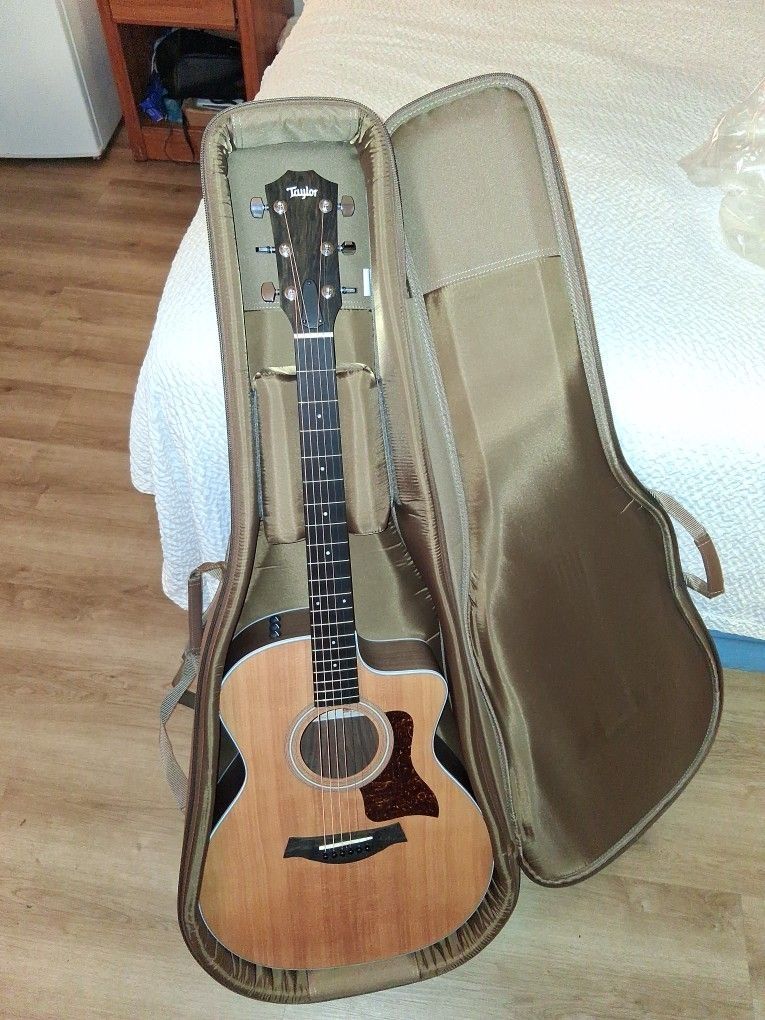 Taylor 214 With Bag Grand Auditorium CE Elect.Acoust. With Taylor Bag
