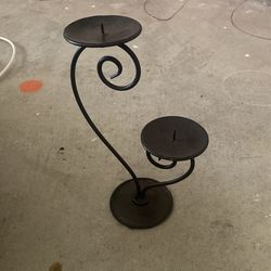 Metal Candle Holder (bronze)