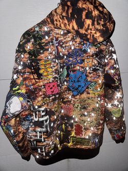Supreme AOI Embroidered Hooded Work Jacket