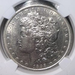 1895 O MORGAN SILVER DOLLAR AU $1 COIN
