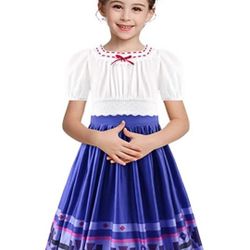Luisa's Dress Encanto Costume Girls