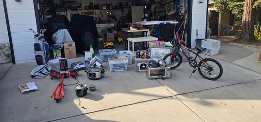 Garage sale items