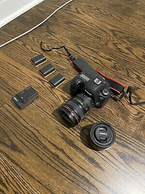 Canon 6D Mark ii Bundle w/ EF 50mm 1.8, 17-40 F/4 L Mount

