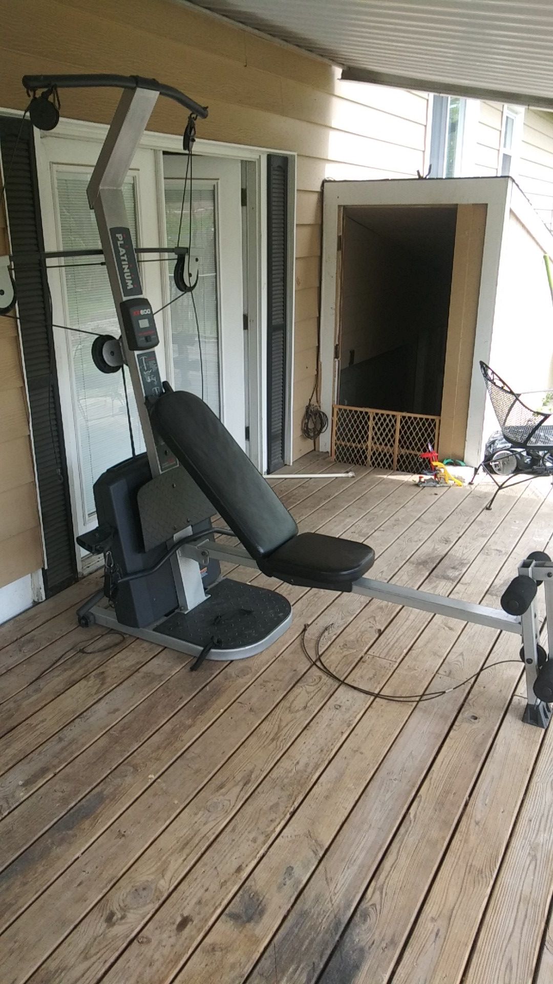Weider platinum 600 home gym hotsell
