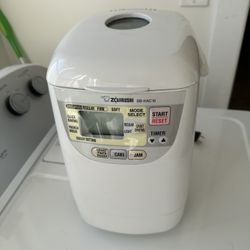 Zojirushi BBHAC10 Programmable Mini Breadmaker - White 1 Lb Size