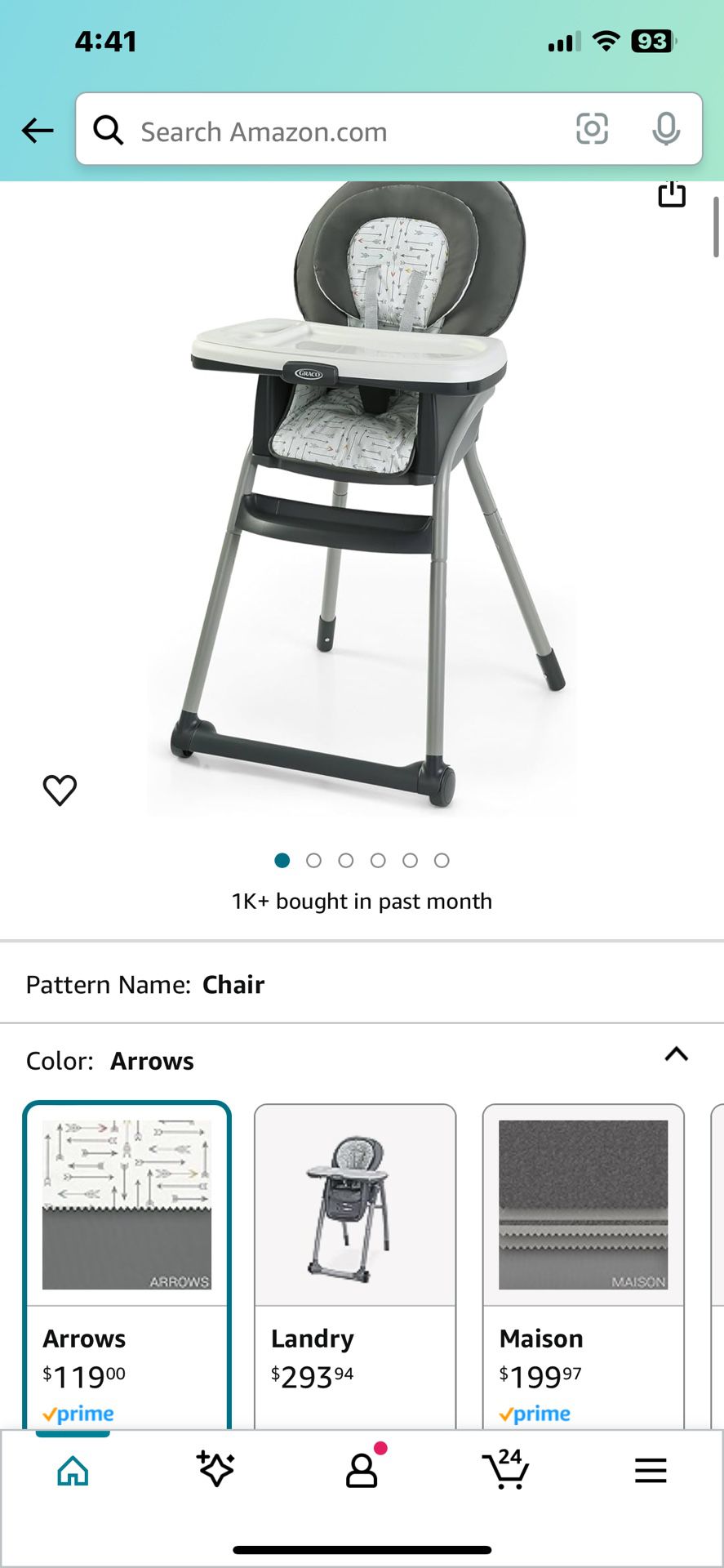 Graco Table2Table 6 In 1 High chair