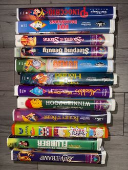 $20 Each except Black Diamond Disney VHS Movies Collection