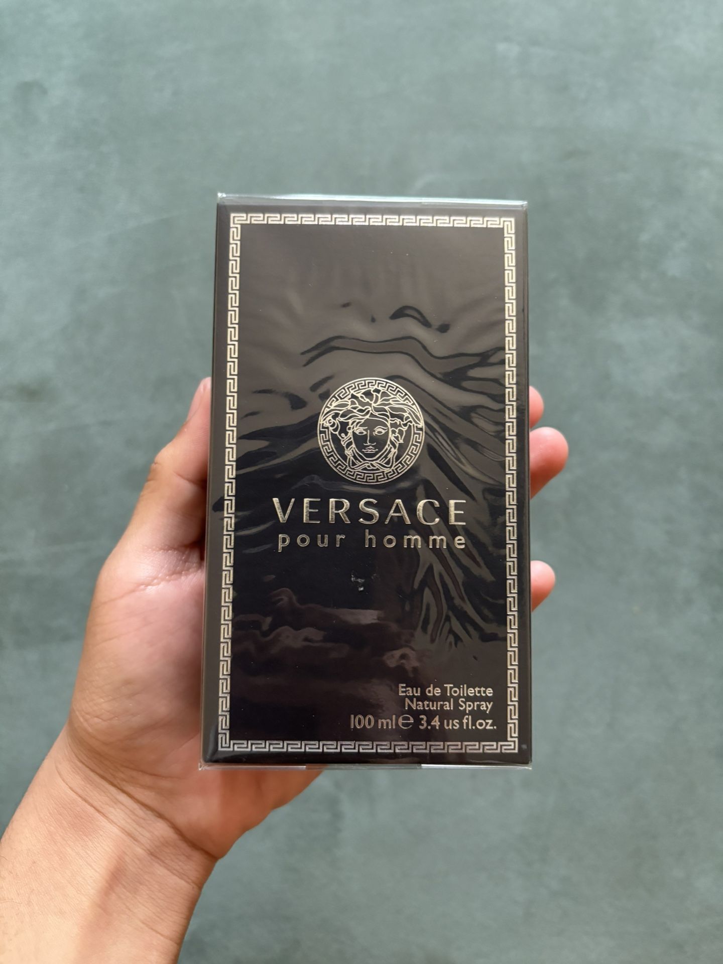 Versace Pour Homme 3.4oz Men Eau de Toilette AUTHENTIC