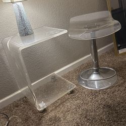 Side Table & Stool 