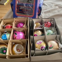 vintage glass ornament s