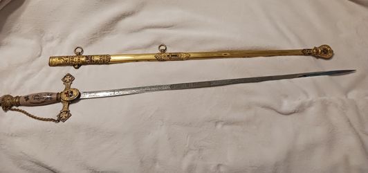 Knights templar sword