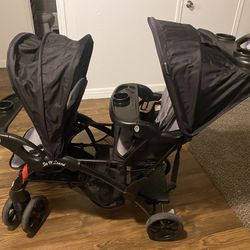 Baby Trend Double Sit N' Stand Toddler and Baby Stroller