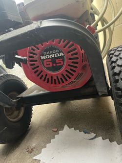 Gx200 Honda 6.5 hp motor pressure washer