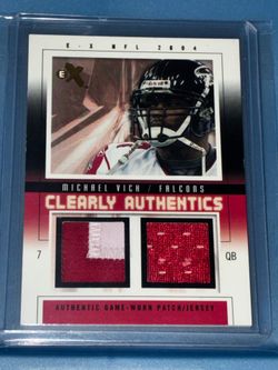 Michael Vick football card