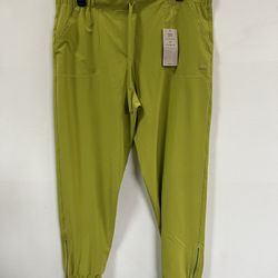 Albion Womens Large Snap Pea Green Jetsetters