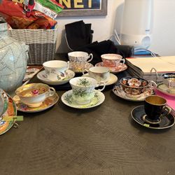 Antique Tea Cups From Around The World