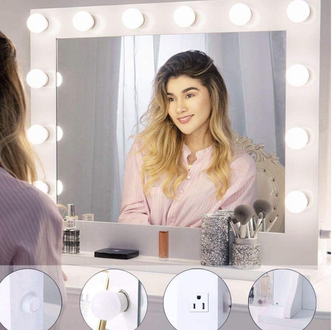 New makeup vanity mirror