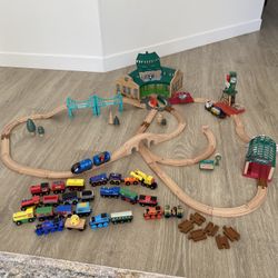Wooden Train Set