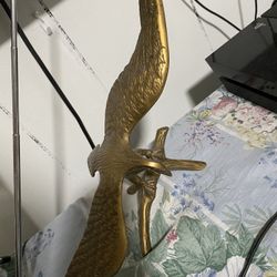 Antique Brass Bald Eagle