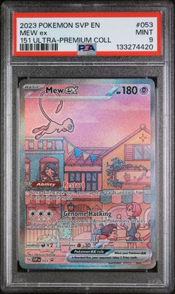 Mew Ex #053 - Pokemon Svp En-Sv Black Star Promo - PSA 9 - Pokémon TCG