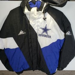 Vintage 90's Dallas Cowboys NFL Apex One Pro Line Jacket