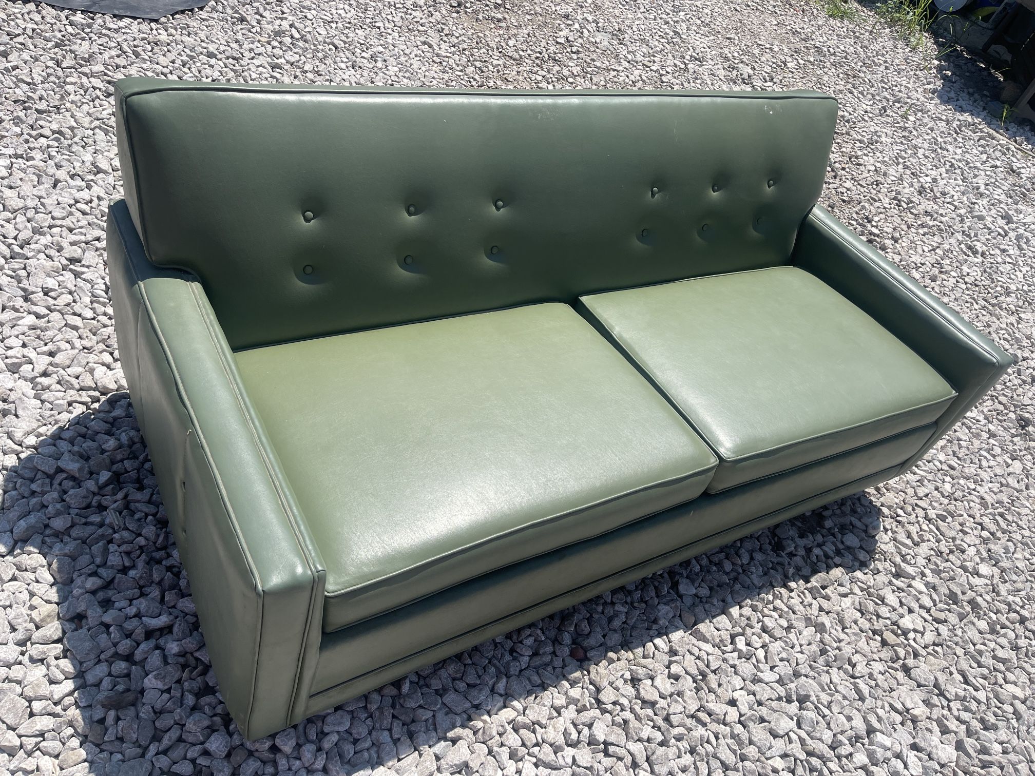 VINTAGE LOVESEAT SOFA SLEEPER