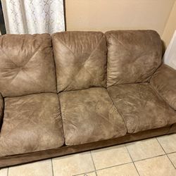 BROWN COUCHES 