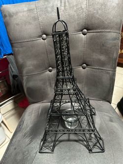 Eiffel Tower candle holder
