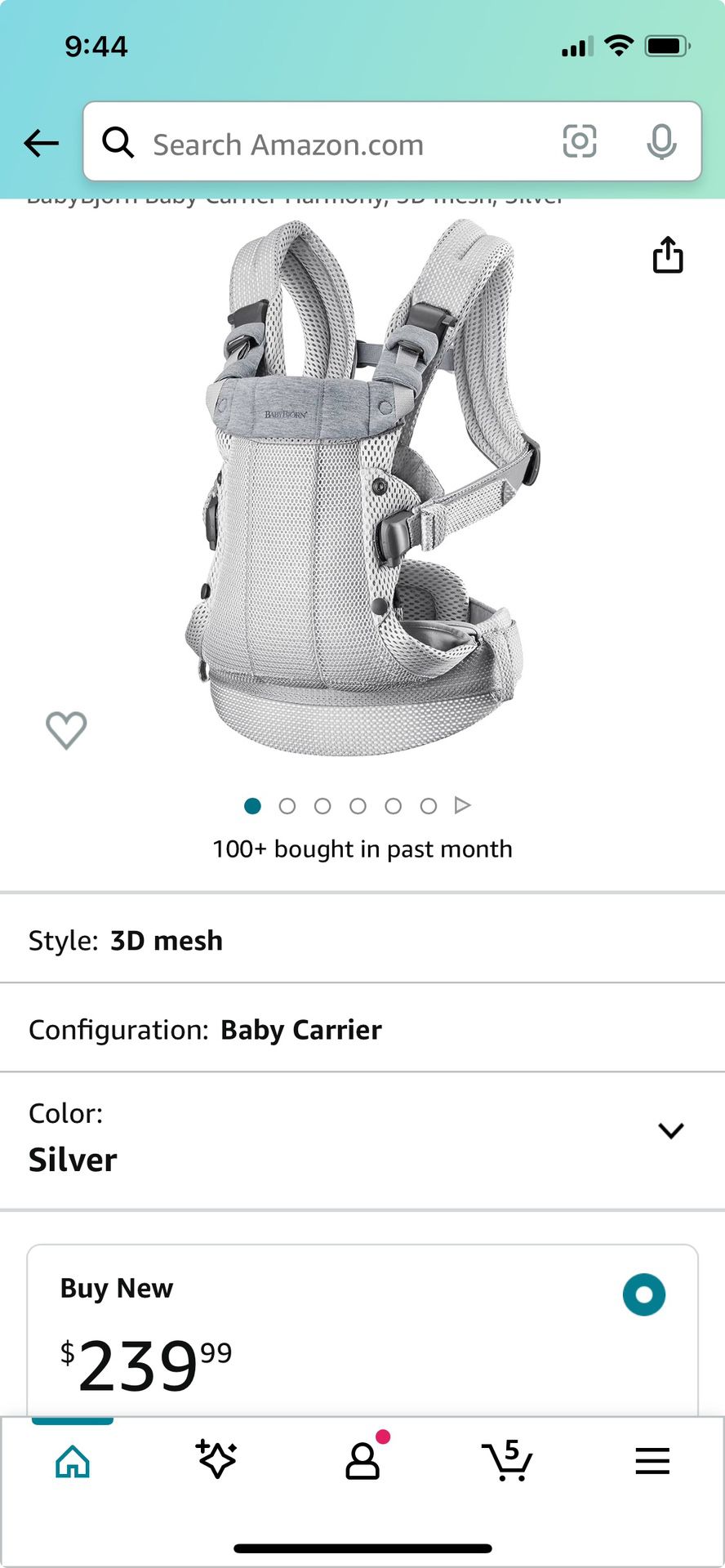 Babybjorn Baby Carrier 