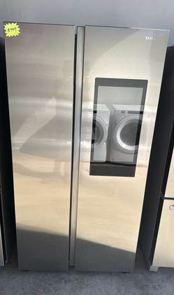 Samsung Side‑by‑Side Fridge w/ Family Hub – Stainless Steel