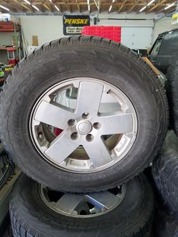Jeep wrangler Rubicon wheels