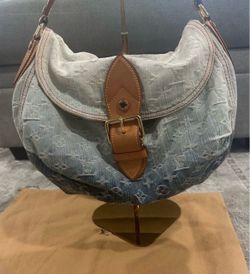 Louis Vuitton Denim Sunray Shoulder Bag