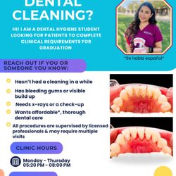 FREE Dental Cleaning✨