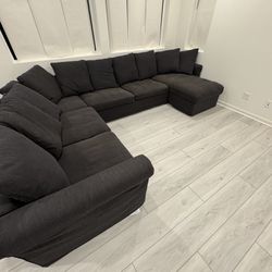 IKEA Harlanda Corner Sectional Sleeper Sofa Bed With Chaise