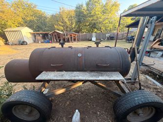 Smoker on wheels