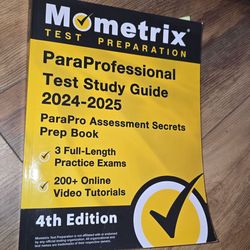 Paraprofessional exam study guide