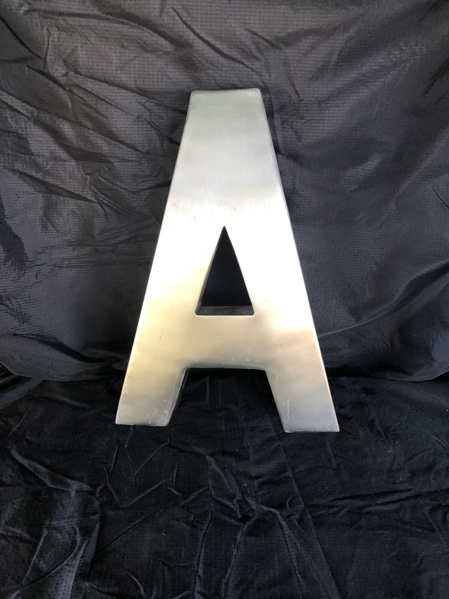 Free Standing Metal Letter “A”