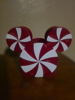 Disney 3D-printed Peppermint Mickey foaming hand soap holder