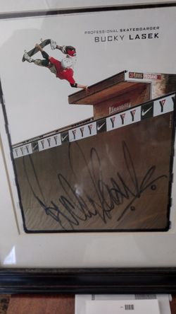 Autograph Bucky Lasek