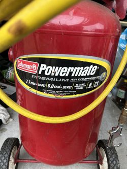 Cleaning Up My Garage: Coleman Power mate VL0602112 Compressor for