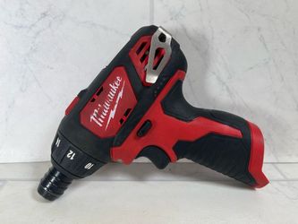 Milwaukee 2401-20 M12 12V Cordless 1/4" Hex Screwdriver (Tool-Only)  (A1G010668)